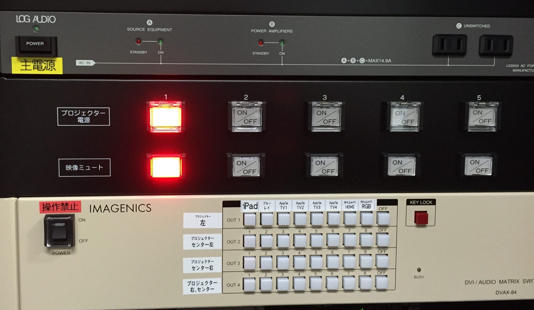 プロジェクターコントローラー