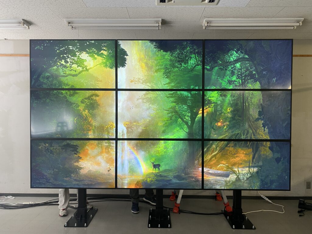 9面マルチモニタ