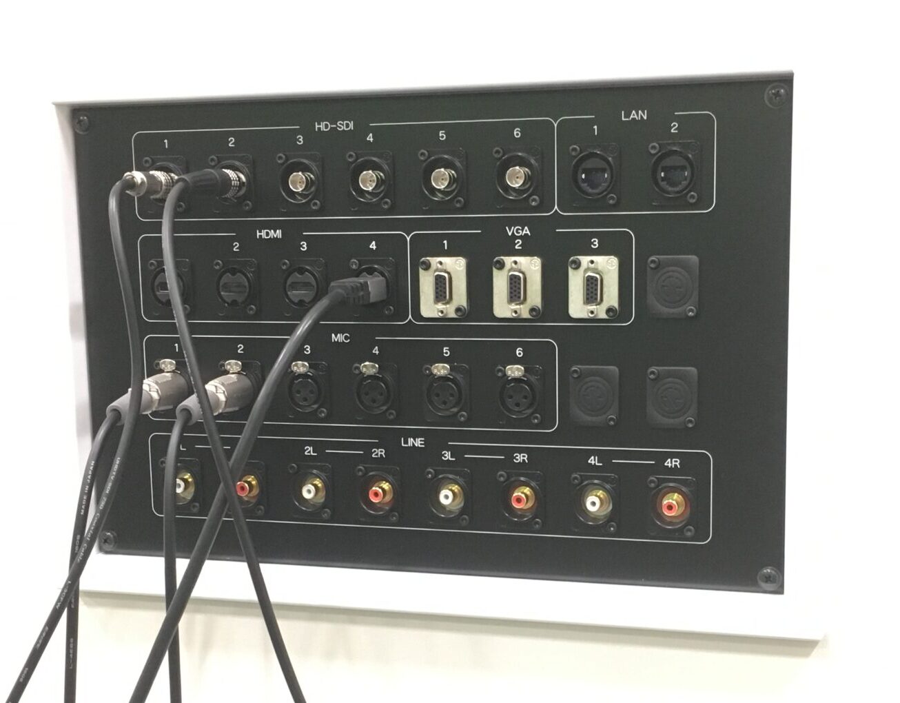 スタジオ接続盤