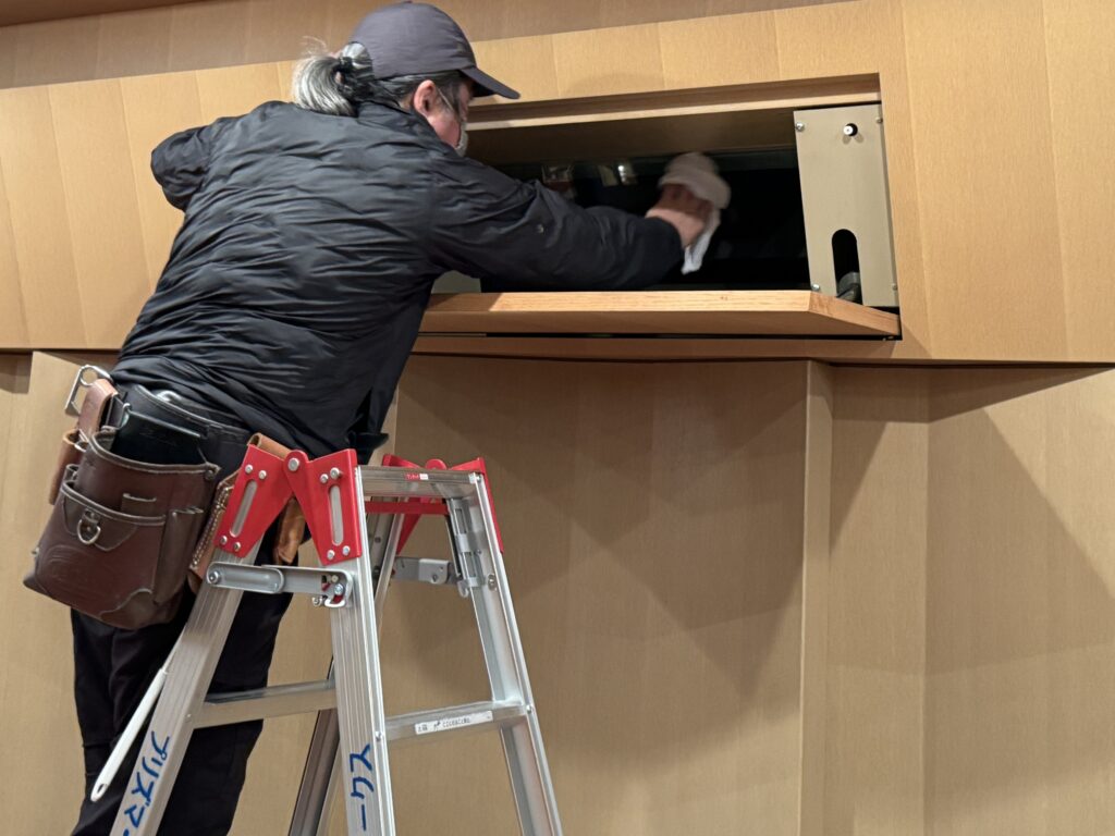 プロジェクターの点検